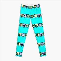 EAT SLEEP KPOP - TEAL  Leggings
