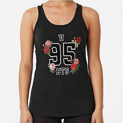 BTS V 95 Racerback Tank Top