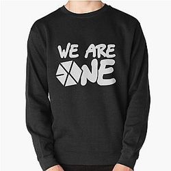 EXO - We Are One! (White Font) Pullover Sweatshirt