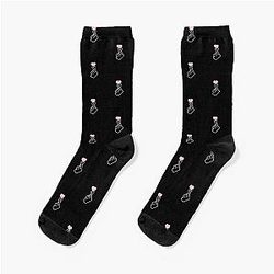 Kpop Korean Finger Heart pattern  Socks