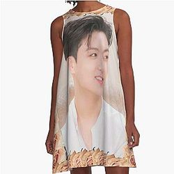 cute design for jungkook' kpop fans  A-Line Dress