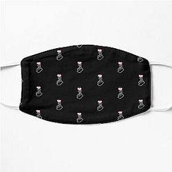 Kpop Korean Finger Heart pattern  Flat Mask