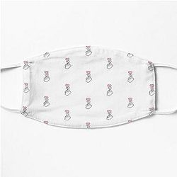 Kpop Korean Finger Heart pattern design  Flat Mask