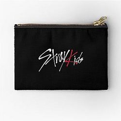 Stroh Kinder KPOP Logo Zipper Tasche