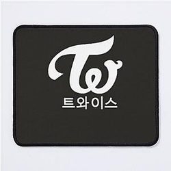 Twice Kpop logo Hangul Classic T-Shirt Mouse Pad