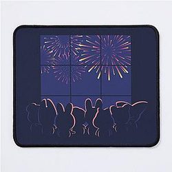 Stray Kids SKZOO Fireworks Mouse Pad