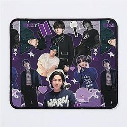 bts Collage Design Mouse Pad