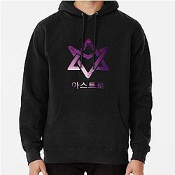 ASTRO KPOP LOGO GALAXY Pullover Hoodie