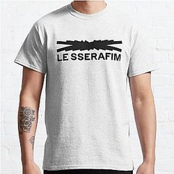 KPOP LE SSERAFIM LOGO Classic T-Shirt
