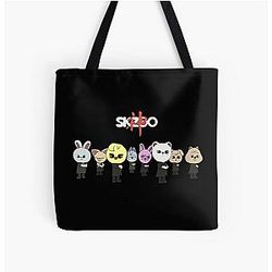 Stray Kids sticker pack - SKZoo All Over Print Tote Bag