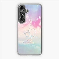 BTS Love Yourself Antwort Pastel Clouds Kpop Merchandise Samsung Galaxy Soft Case