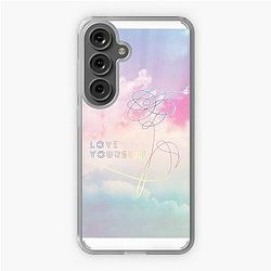 Love Yourself Her Pastel Clouds BTS Bangtan Kpop Merch Samsung Galaxy Soft Case