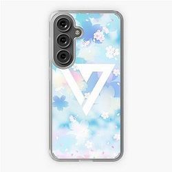 Pastel Floral Seventeen Kpop iPhone and Samsung Case Samsung Galaxy Soft Case