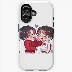 BTS TAEKOOK süßes Chibi Design iPhone Tough Case