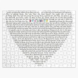 DYNAMITE - BTS Song Songtext Puzzle