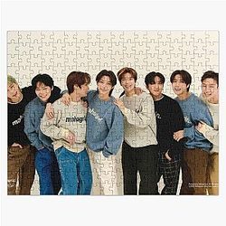 Stray Kids SKZ 스트레이 키즈 3RACHA mahagrid ot8 members poster comeback concept kpop boy group jyp Jigsaw Puzzle