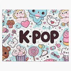 Kpop design Jigsaw Puzzle
