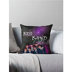 BTS BAND Throw Pillow