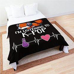 Can't Hear You, I'm Listening to Kpop Comforter