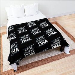 Kpop its in my dna   Comforter