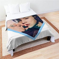 Kpop Yoongi Suga Heart Comforter