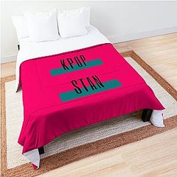 Proud Kpop Stan - Blue Comforter