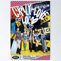 ITZY Crazy In Love Poster Poster