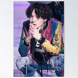 Min Yoongi (Suga) BTS Poster Poster
