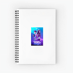 Cross-Culture Clash Kpopped Notebook