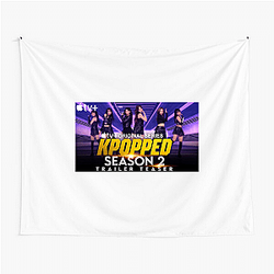 Seoul Spotlight Kpopped Tapestries