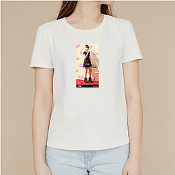 Kreayshawn ユニークなブレード/ファッションモチーフ Kreayshawn Tシャツ