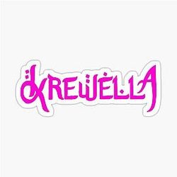 Krewella Pink Sticker