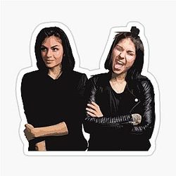 Krewella Sisters Sticker