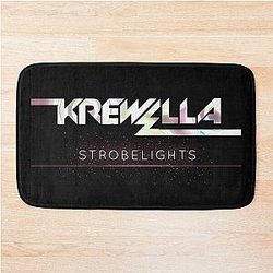 Krewella strobe lights Bath Mat