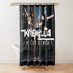 Krewella Live for the Night Shower Curtain