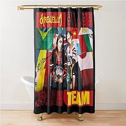 Krewella Team Shower Curtain