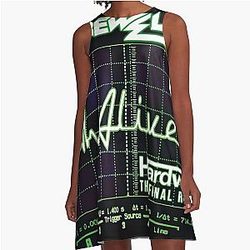 Krewella ALive Hardwell The Remix A-Line Dress
