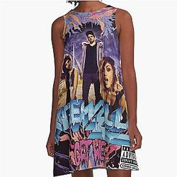 Krewella Get Wet A-Line Dress