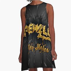 Krewella Play Harder A-Line Dress