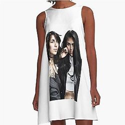 Krewella Graphic A-Line Dress