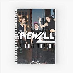 Krewella live for the night Spiral Notebook