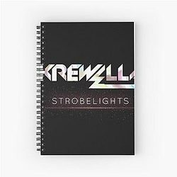Krewella Strobe Lights Spiral Notebook