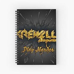 Krewella Play Spiral Notebook