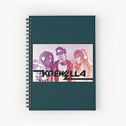 Krewella Spiral Notebook