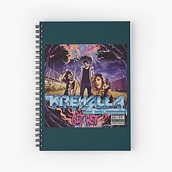 Krewella Get Wet Spiral Notebook