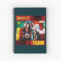 Krewella team Spiral Notebook