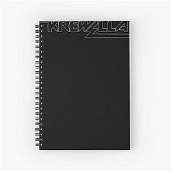 Krewella Logo Merchandise Spiral Notebook