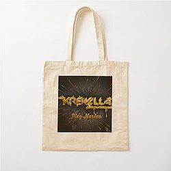 Krewella plays harder Cotton Tote Bag