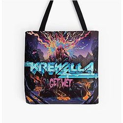 Krewella Get Wet 2 All Over Print Tote Bag