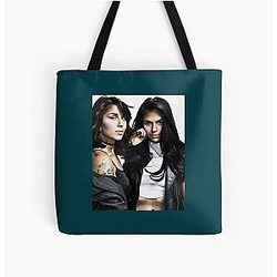 Krewella Graphic All Over Tote Bag